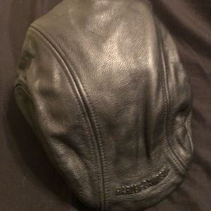 Leather Harley Davidson hat